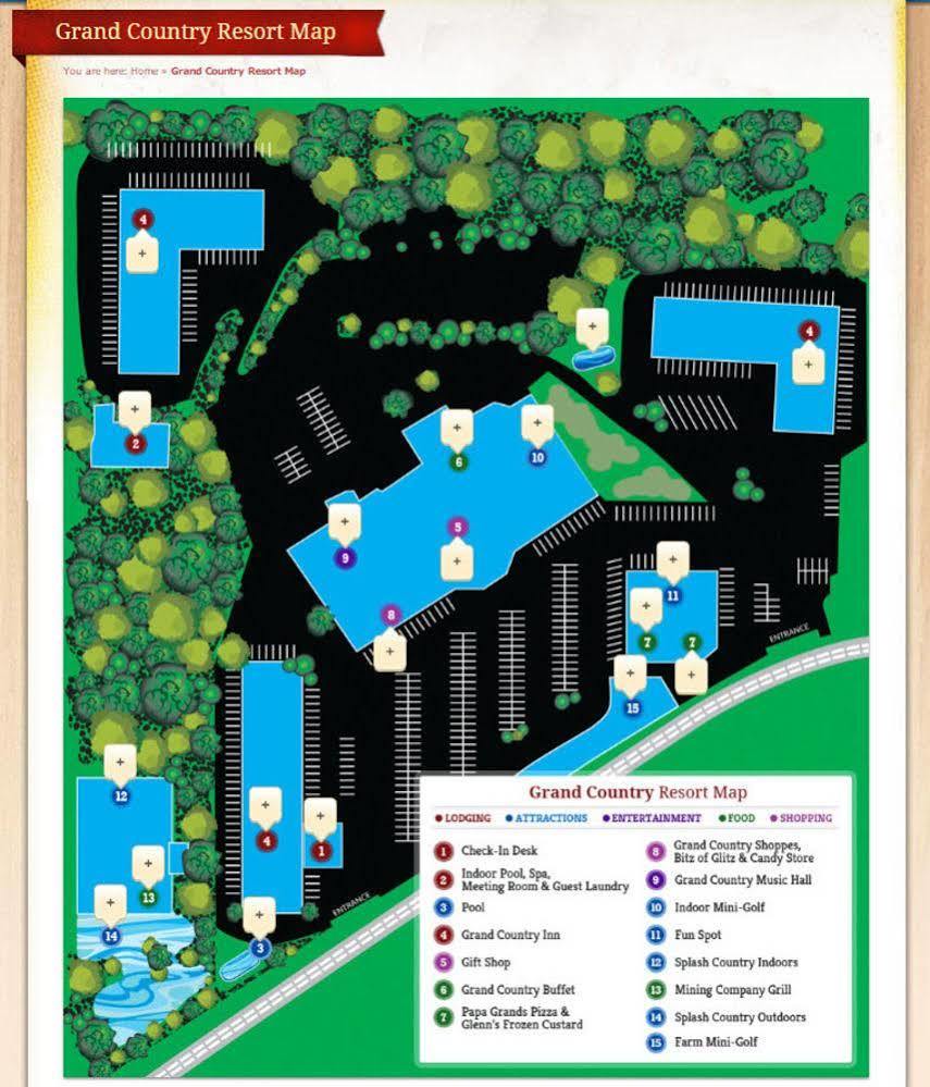 Grand Country Waterpark Resort Branson Exterior foto